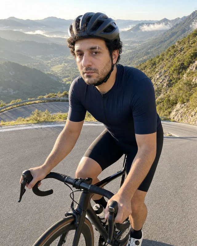 Cycling shoot from the fitness category